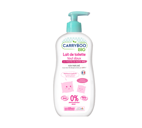 Дитяче молочко для тіла Carryboo з органічним маслом ши 500 мл