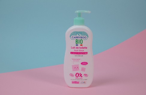 Дитяче молочко для тіла Carryboo з органічним маслом ши 500 мл